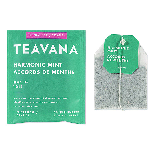 Starbucks Teavana Tea Bags, Harmonic Mint Decaf, 0.05 oz, 24/Box (SBK13091)