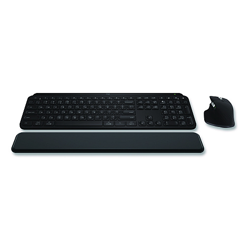 Logitech MX Keys S Combo, 33 ft Wireless Range, Black (920012274)