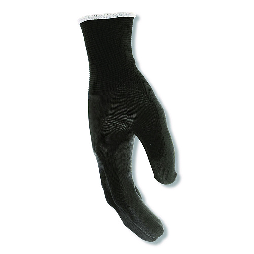 MCR Safety Work Gloves, Black, Medium, Dozen (B96699MDZ)