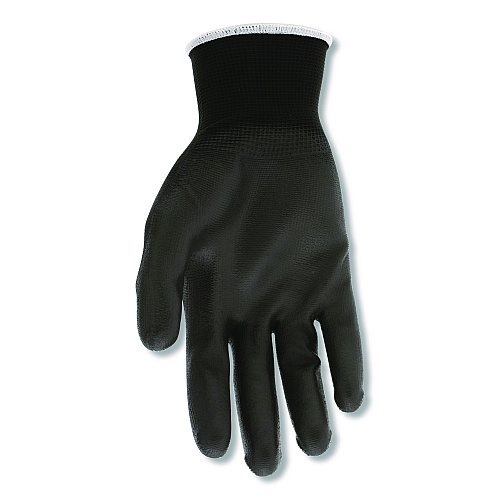 MCR Safety Work Gloves, Black, Small, Dozen (B96699SDZ)