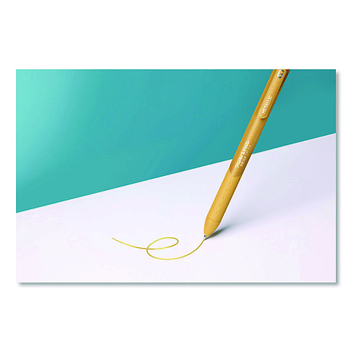 Paper Mate InkJoy Metallic Gel Pen, Retractable, Medium 0.8 mm, Assorted Ink, Assorted Barrel, 10/Pack (2208638)