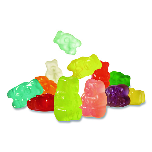 Albanese Worlds Best Gummi Bears, 12 Assorted Fruit Flavors, 36 oz Bag (ACG53336)
