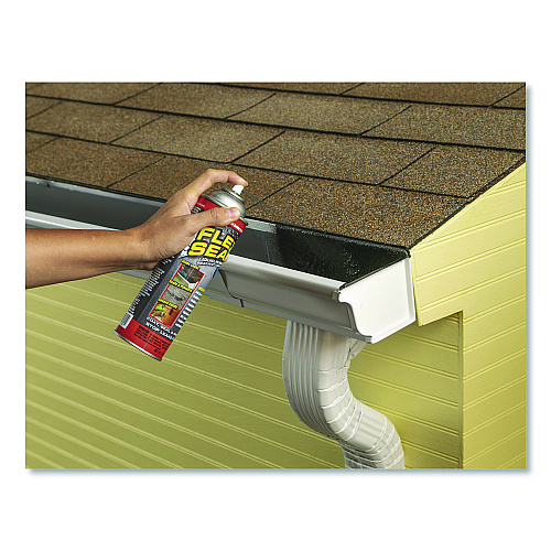 Flex Seal Liquid Rubber Sealant Coating Spray, 14 oz Can, Black (FSR20)