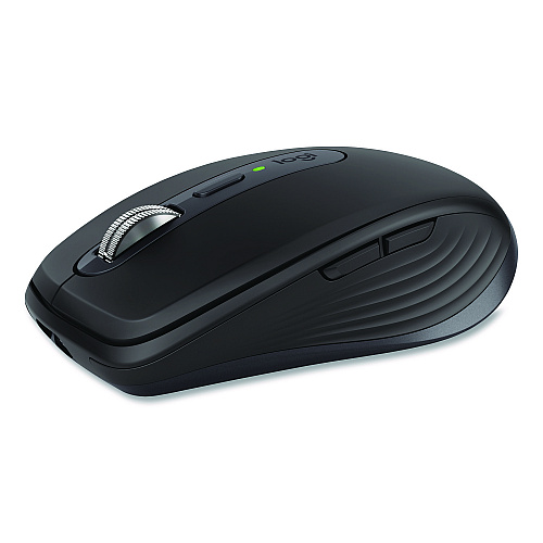 Logitech MX Anywhere 3S For Business Wireless Mouse, 33 ft Wireless Range, Right Hand Use, Graphite (910006956)