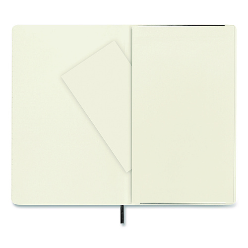 Moleskine Classic Softcover Notebook, 1-Subject, Narrow Rule, Black Cover, (192) 8.25 x 5 Sheets (MSL14)