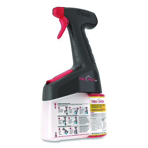 SC Johnson Professional TruShot 2.0 Disinfectant Multisurface Cleaner, Fresh Scent, 9 oz Cartridge, 4/Carton (379850)