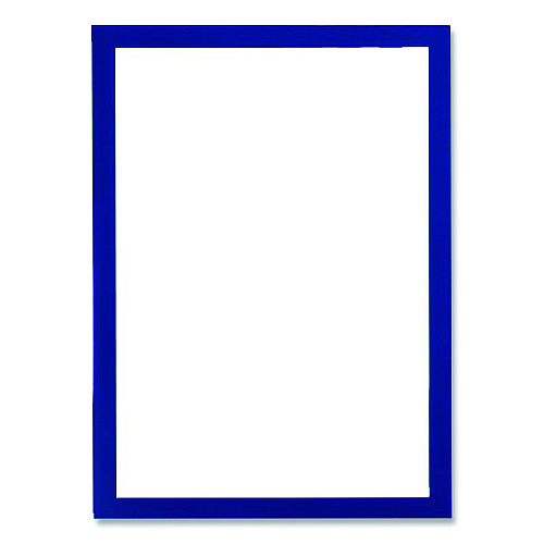 Tarifold SOLO Magnetic Frame, 8.5 x 11 Insert, Blue Frame, 5/Pack (P19630BLUE)