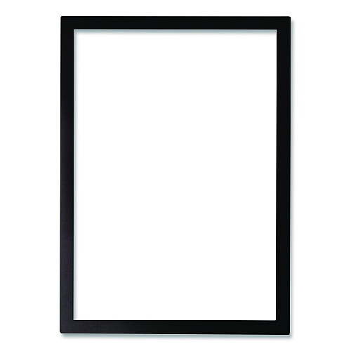 Tarifold SOLO Magnetic Frame, 8.5 x 11 Insert, Black Frame, 5/Pack (P19630BLACK)