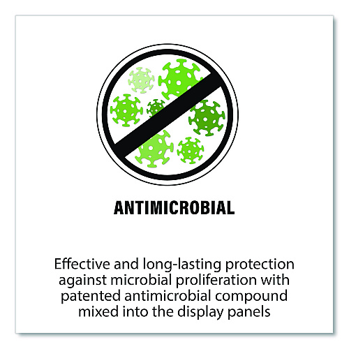 Tarifold Antimicrobial Pivoting Pockets, 1 Section, Assorted Colors, 10/Pack (PA090)