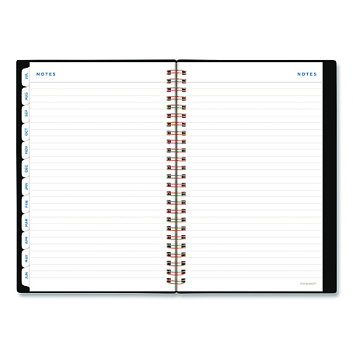 AT-A-GLANCE Signature Lite Academic Weekly Monthly Planners, 8 x 5, Black Cover, 12-Month (July to June): 2025 to 2026 (YP20LA05)