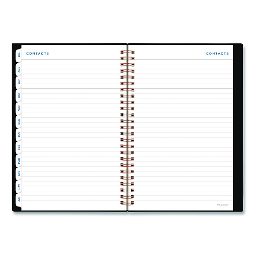 AT-A-GLANCE Signature Lite Academic Weekly Monthly Planners, 8 x 5, Black Cover, 12-Month (July to June): 2025 to 2026 (YP20LA05)