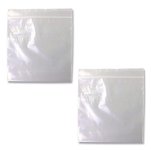 Fantapak Reloc Zippit Plastic Zipper Bags, 6" x 6", Clear, 1,000/Box (MGZ2P0606)