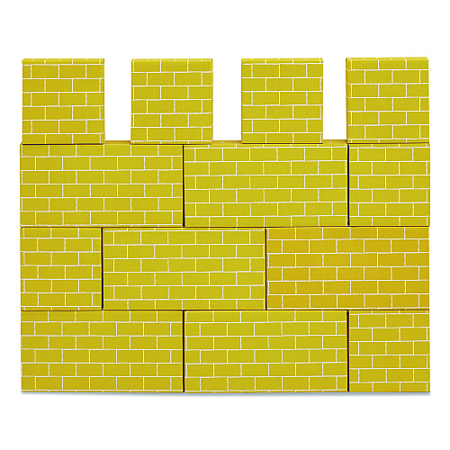 Bankers Box At Play Cardboard Building Block, Corrugated Board, Assorted, 40/Pack (1230801)
