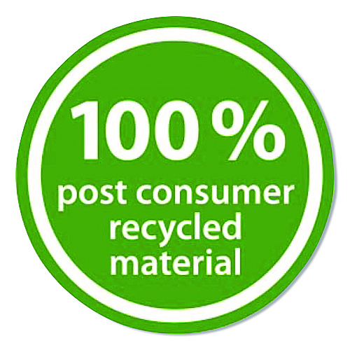 Tarifold Re-solution Commerical Waste Paper Bin, 4.5 gal, Plastic, Black (2292860990)
