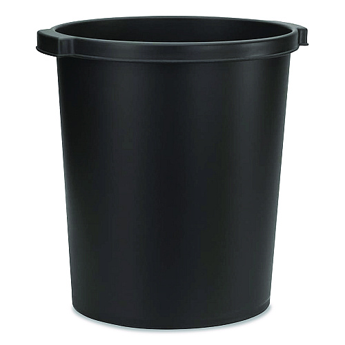 Tarifold Re-solution Commerical Waste Paper Bin, 4.5 gal, Plastic, Black (2292860990)