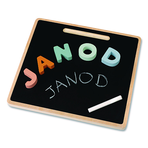 Janod Sweet Cocoon, Double-Sided Chunky Alphabet Puzzle, Ages 2 to 6 (J04412)