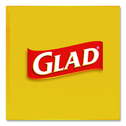 Glad Small Twist-Tie Trash Bags, 4 gal, 0.74 mil, 23 x 21.63, White, 30/Box (78817EA)