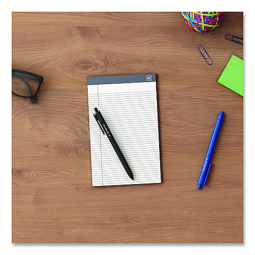 TRU RED Notepads, Narrow Rule, 50 White 5 x 8 Sheets, 12/Pack (24419917)