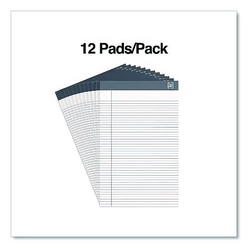 TRU RED Notepads, Narrow Rule, 50 White 5 x 8 Sheets, 12/Pack (24419917)