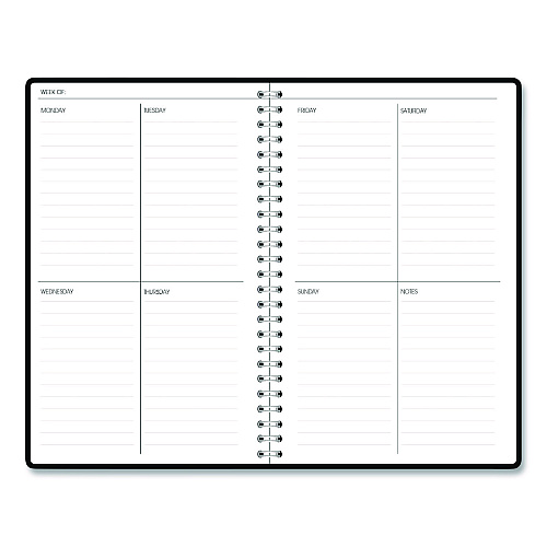 House of Doolittle Recycled Non-Dated Monthly/Weekly Planner, Wild and Free, Multicolor Cover, Undated (212146)