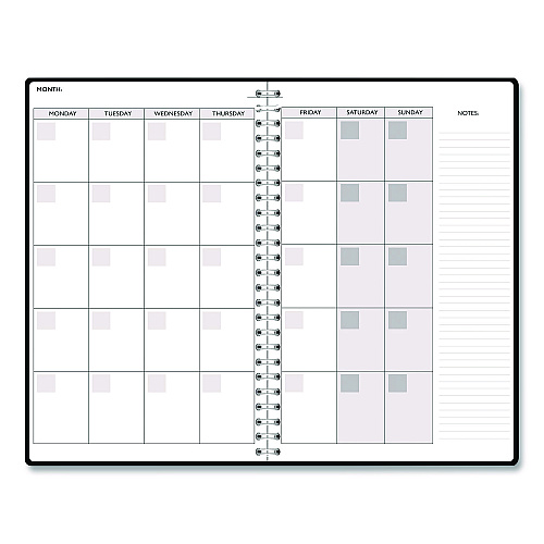 House of Doolittle Recycled Non-Dated Monthly/Weekly Planner, Wild and Free, Multicolor Cover, Undated (212146)