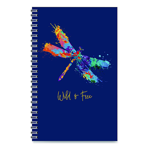 House of Doolittle Recycled Non-Dated Monthly/Weekly Planner, Wild and Free, Multicolor Cover, Undated (212146)