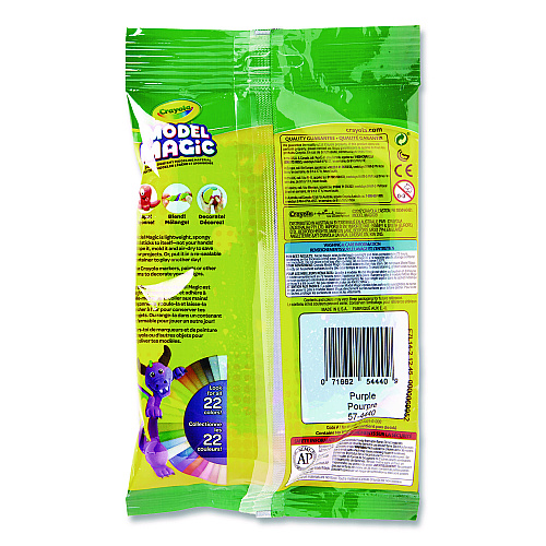 Crayola Model Magic Modeling Compound, Purple, 8 oz (574440)