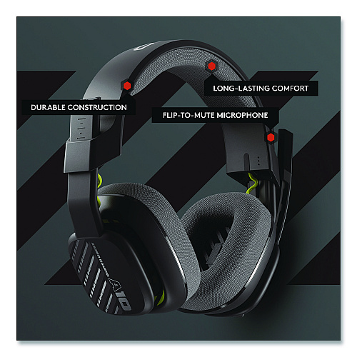 Logitech Astro 10 Gen 2 Over-the Ear Gaming Headset with Mic for XBOX, Black (939002045)