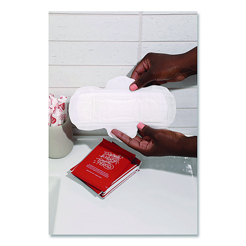 Aunt Flow Organic Cotton Cartridge Pads, Regular Absorbency, 500/Carton (AFPADSCTRGVE)