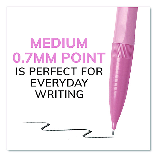BIC Xtra Smooth Mechanical Pencil, HB #2 Black Lead, Assorted Pastel Color Barrels, 40/Pack (MP40TXBLK)