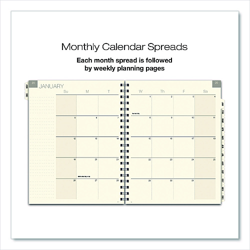 Global Printed Products Pick Your Own Cover Weekly/Monthly Planner, Assorted Cover Themes/Colors, 11 x 8.5, 14-Month: Nov 2024 to Dec 2025 (SPLS258511F)