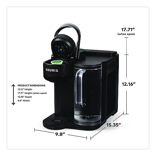Keurig K-Brew + Chill Single Serve Coffee Maker, Black (5000380296)