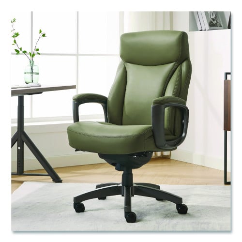 La-Z-Boy Arcadian Bonded Leather Executive Chair, Supports Up to