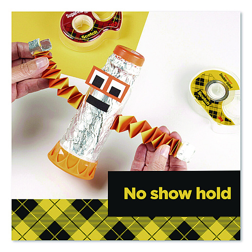 Scotch Double-Sided Permanent Tape in Handheld Dispenser, 1" Core, 0.5" x 500", 6/Pack (6137H2PCMP)