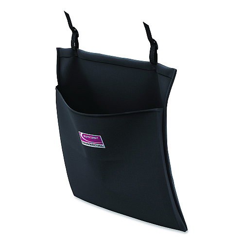 Amenity Bag for Suncast Commercial Full-Size and Compact-Size Housekeeping Carts, 2 gal, 19.5" x 1.51" x 21.36", Black (HKCBAG01D)