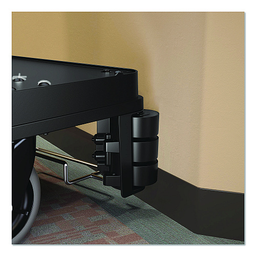 Suncast Commercial Bumper Kit For Full Size Housekeeping Carts for HKC1000/HKC2000, Plastic, Black, 4 Bumpers (HKC3BMPR4)