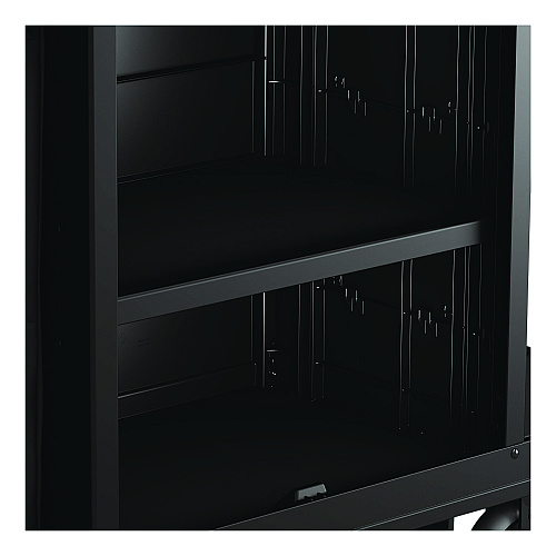 Adjustable Shelf for Suncast Commercial Full-Size Housekeeping Carts HKC1000/HKC2000, Plastic, Black (HKCSHELF)