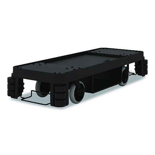 Suncast Commercial Bumper Kit For Full Size Housekeeping Carts for HKC1000/HKC2000, Plastic, Black, 4 Bumpers (HKC3BMPR4)