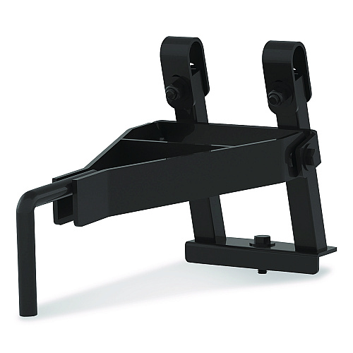 Tilt Tow Rack for Suncast Commercial 2 cu yd Tilt Trucks, Steel, Black (TOWRACK200)
