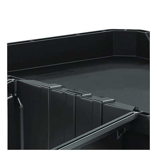 Suncast Commercial Waste Bin, 8 gal, 12.78" x 17.21" x 22.13", Black, 2/Pack (BIN17222)
