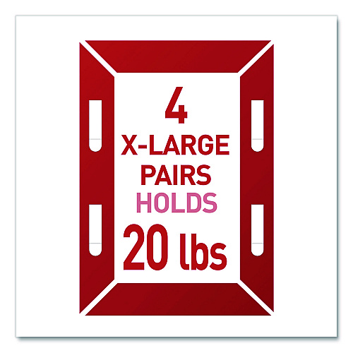 Command Picture Hanging Strips, X-Large, Removable, Holds up to 20 lbs per 4 Strips, White, 16 Pairs/Pack (1721716NA)