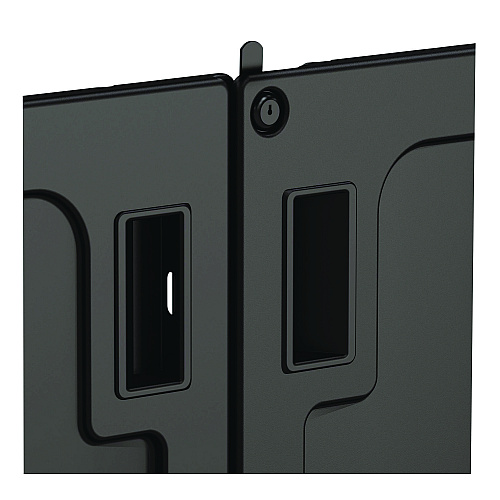 Lockable Door Accessory for Suncast Commercial Full-Size Housekeeping Carts HKC1000/HKC2000, Plastic, Black (HKCBMDOOR)