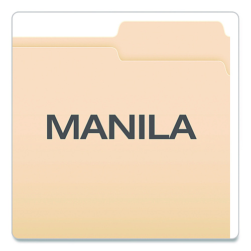 Pendaflex Manila Fastener Folders, 1.5" Expansion, 2 Fasteners, Legal Size, Manila Exterior, 50/Box (29538GW)