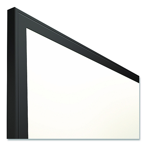 TRU RED Melamine Dry Erase Board, 3 ft x 2 ft, White Surface, Black Aluminum Frame (TR59366)