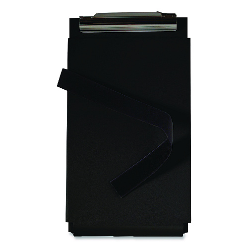 Saunders Recycled Aluminum Citation Holder Clipboard, 1/2" Capacity, Holds 6 x 11 Sheets, Black (12206)