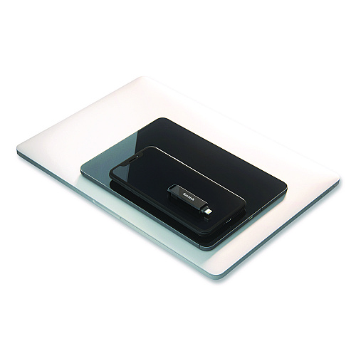 SanDisk Dual Phone USB 3.2 Type-C/Lightning Flash Drive, 256 GB, Black (IX70N256GAG6)
