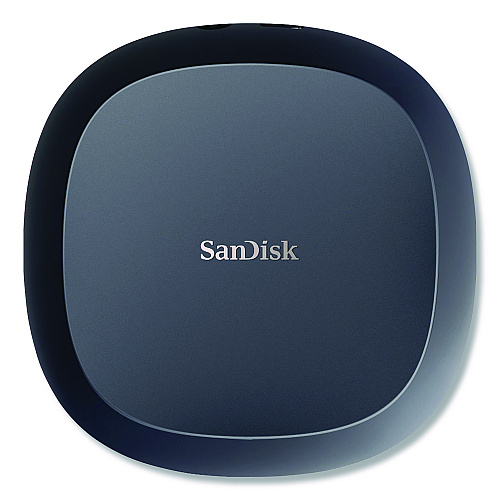 SanDisk USB 3.2 External Solid State Drive, 4 GB, Black (SSDT404T00NA)