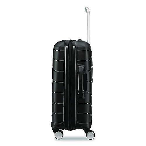 Samsonite Freeform Hard Side Carry-On Suitcase, Four-Wheeled Spinner, 15.25 x 10 x 21.25, Black (782551041)