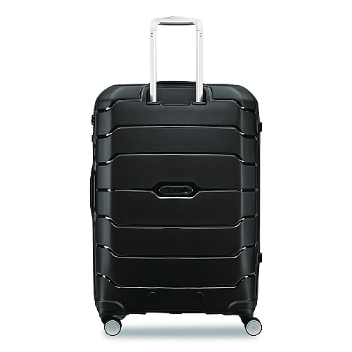 Samsonite Freeform Hard Side Carry-On Suitcase, Four-Wheeled Spinner, 20.95 x 13.8 x 31.1, Black (782571041)