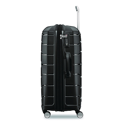 Samsonite Freeform Hard Side Carry-On Suitcase, Four-Wheeled Spinner, 20.95 x 13.8 x 31.1, Black (782571041)